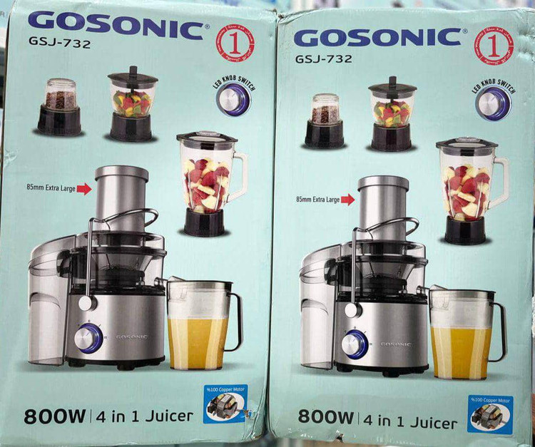 آبمیوه گیر ۴ کاره گوسونیک مدل GSJ-732